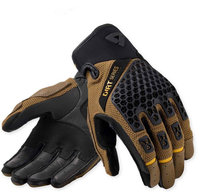Revit Motorradhandschuhe Caliber 2 Motocross Handschuhe perforiert,Touchscreenbedienung möglich von Revit