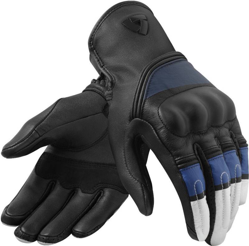 Revit Motorradhandschuhe Redhill weiß/blaue Motorradhandschuhe von Revit