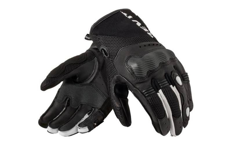 Revit Motorradhandschuhe Revit Blaze Handschuhe Schwarz / Weiss von Revit
