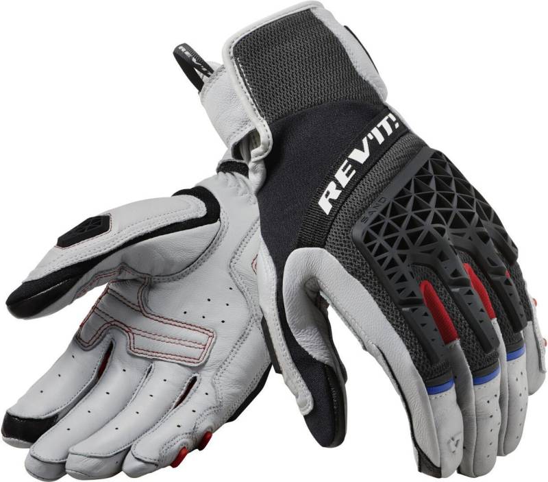Revit Motorradhandschuhe Sand 4 Motorradhandschuhe Atmungsaktiv belüftet protektoren abriebfest von Revit
