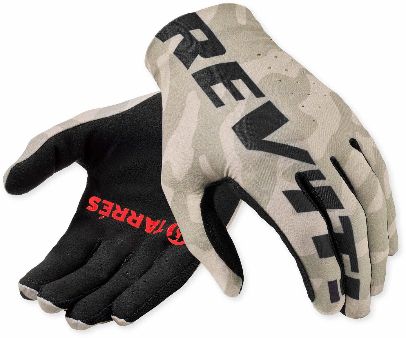 Revit Motorradhandschuhe x Pol Tarrés Tacto Motocross Handschuhe kurze Stulpe,Touchscreenbedienung möglich von Revit