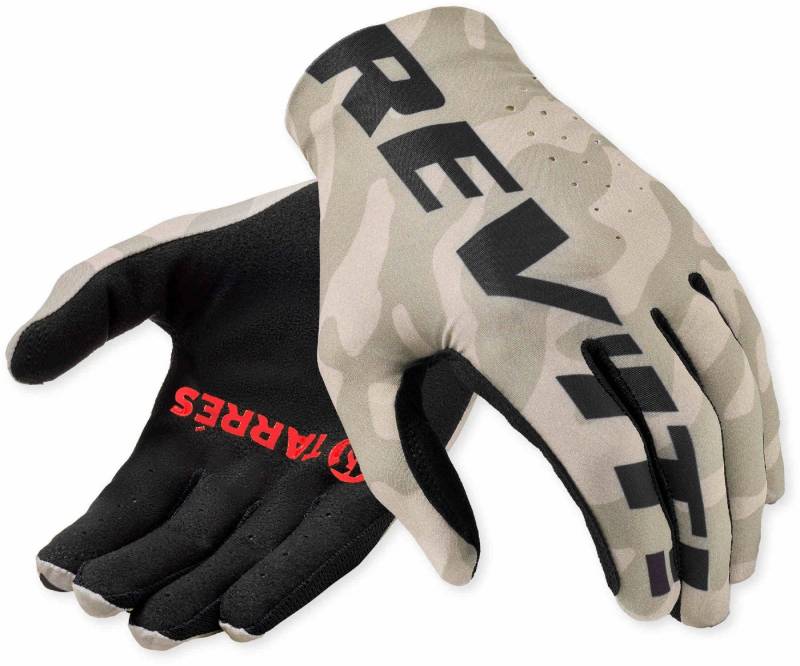 Revit Motorradhandschuhe x Pol Tarrés Tacto Motocross Handschuhe kurze Stulpe,Touchscreenbedienung möglich von Revit