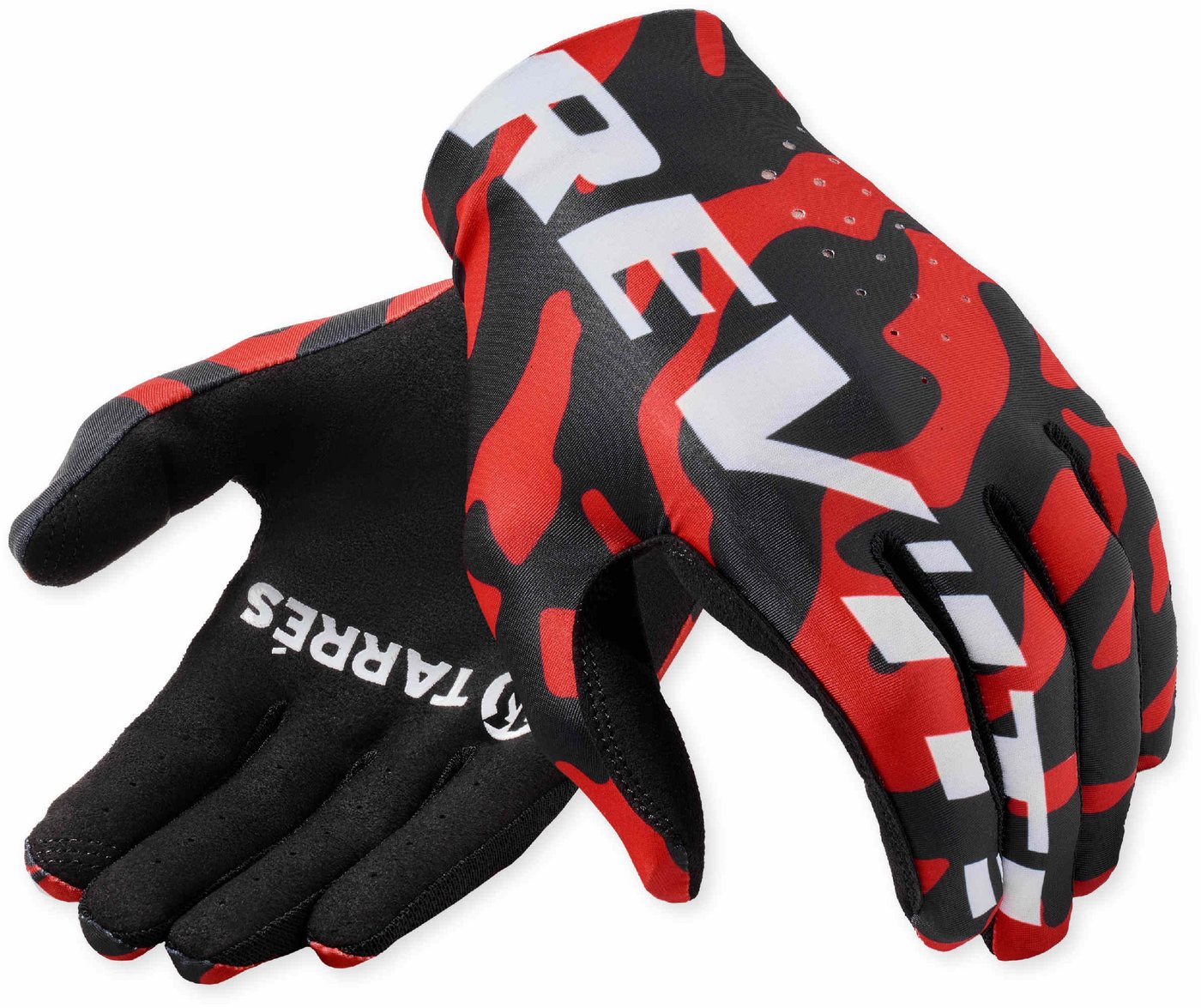 Revit Motorradhandschuhe x Pol Tarrés Tacto Motocross Handschuhe kurze Stulpe,Touchscreenbedienung möglich von Revit