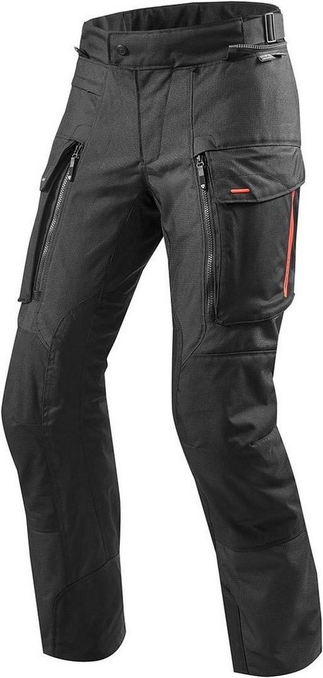 Revit Motorradhose Sand 3 Textilhose (wasserdicht) Knieprotektoren enthalten,wasserdicht,herausnehmbares Innenfutter von Revit