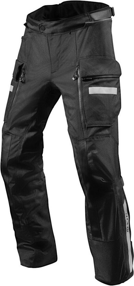 Revit Motorradhose Sand 4 H2O Motorrad Textilhose Knieprotektoren enthalten,herausnehmbares Innenfutter,herausnehmb von Revit