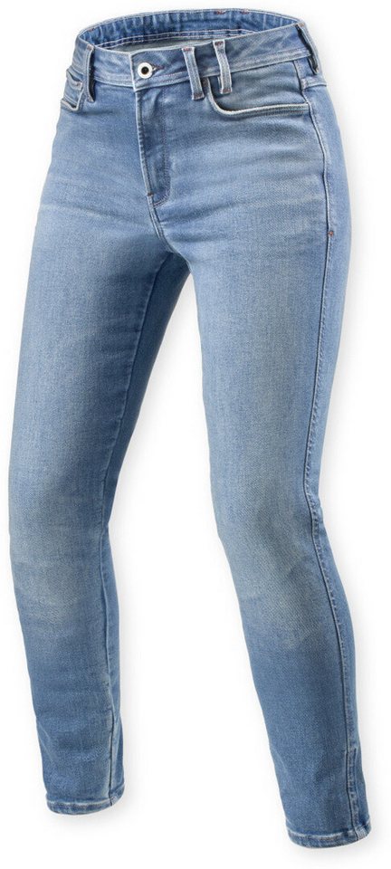 Revit Motorradhose Shelby 3 Skinny Damen Motorrad Jeans Knieprotektoren enthalten von Revit