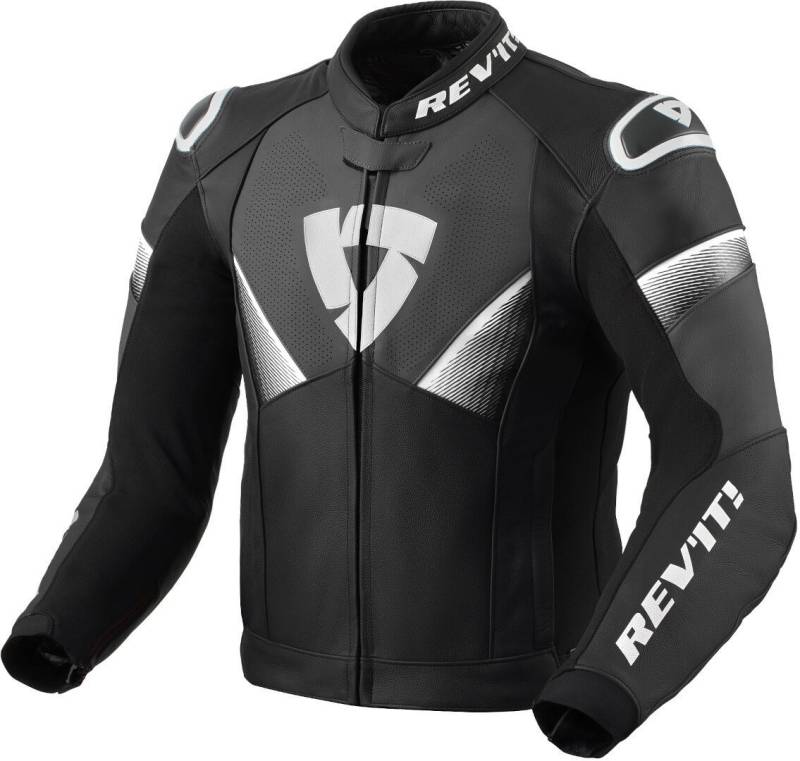Revit Motorradjacke Argon 2 perforierte Motorrad Lederjacke perforiert,herausnehmbares Innenfutter von Revit