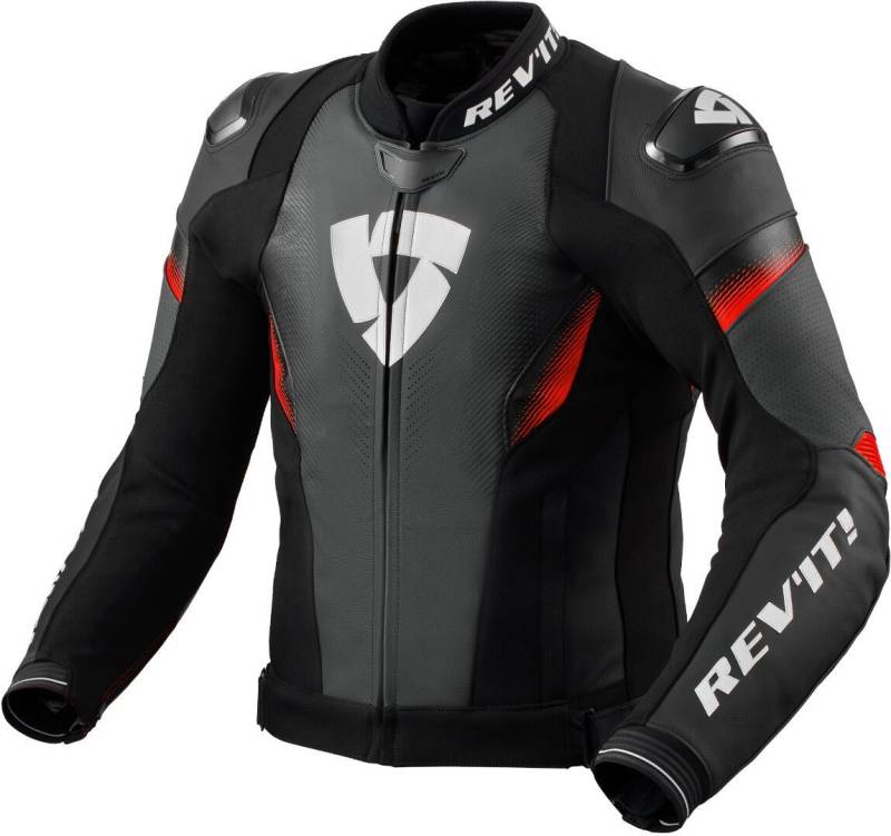 Revit Motorradjacke Control perforierte Motorrad Lederjacke herausnehmbares Innenfutter,Perforiert von Revit