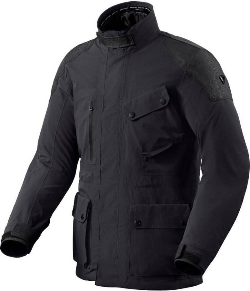 Revit Motorradjacke Denver H2O Motorrad Textiljacke Wasserdicht protektoren reflektierende herausnehmbares reißverschlus von Revit