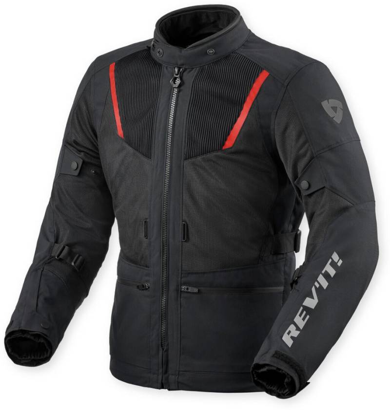 Revit Motorradjacke Levante 2 H2O Motorrad Textiljacke Wasserdicht protektoren reißverschluss wasserdichte von Revit