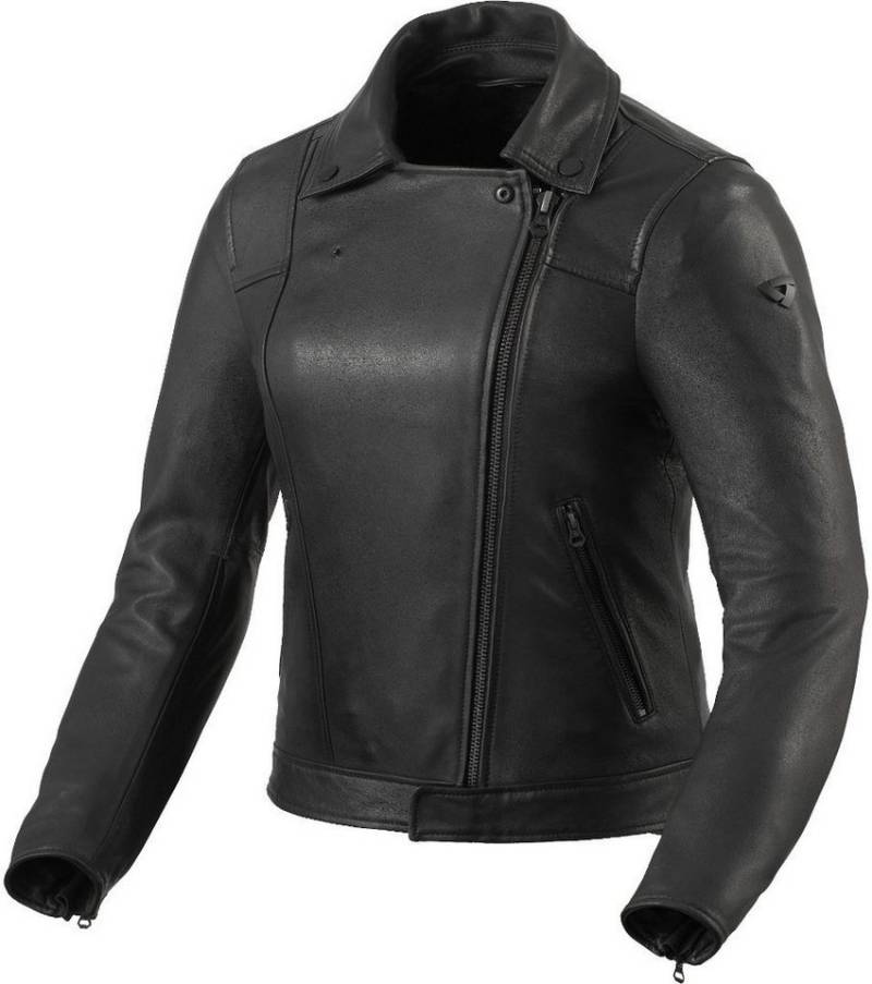 Revit Motorradjacke Liv Damen Motorrad Lederjacke herausnehmbares Innenfutter von Revit