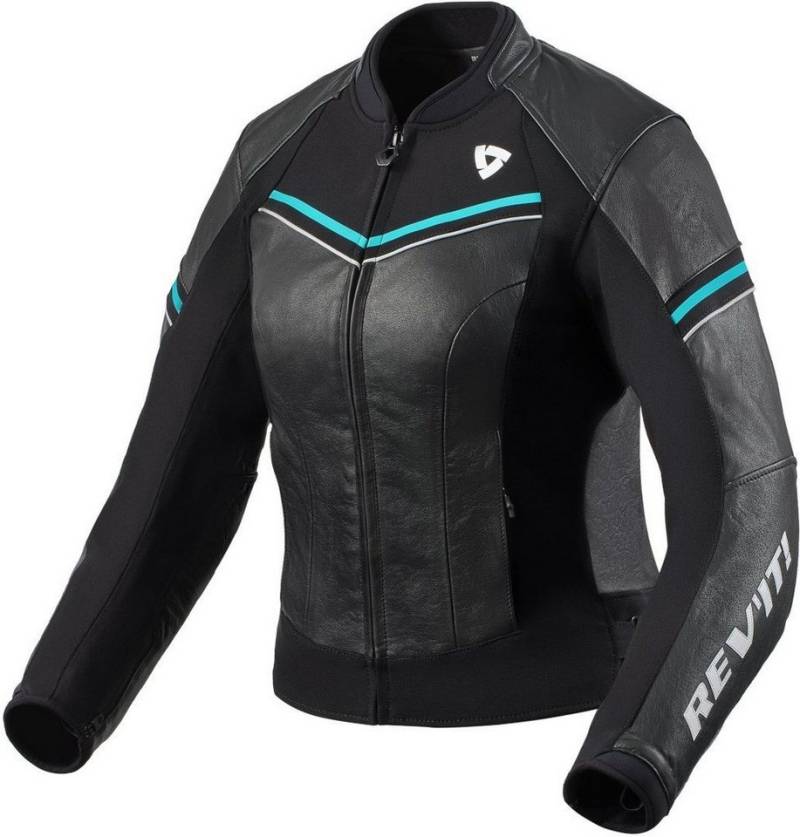Revit Motorradjacke Median Damen Motorrad Lederjacke herausnehmbares Innenfutter von Revit