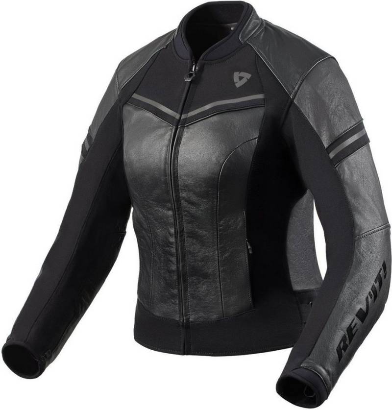 Revit Motorradjacke Median Damen Motorrad Lederjacke von Revit