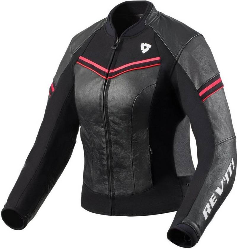 Revit Motorradjacke Median Damen Motorrad Lederjacke von Revit