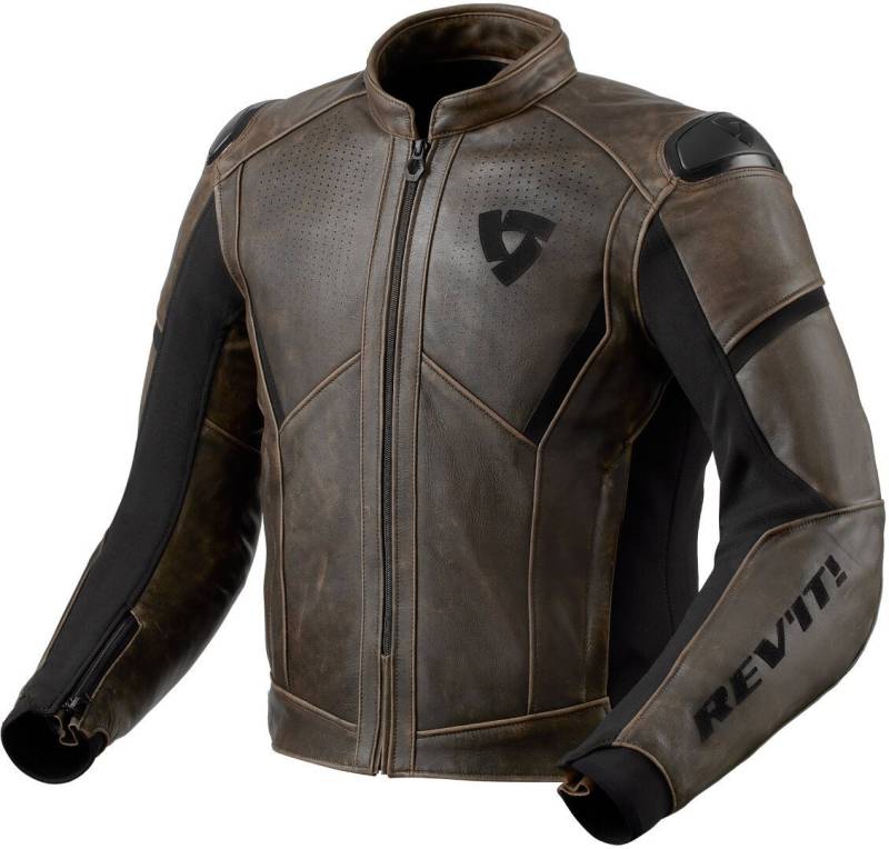 Revit Motorradjacke Parallax Motorrad Lederjacke von Revit
