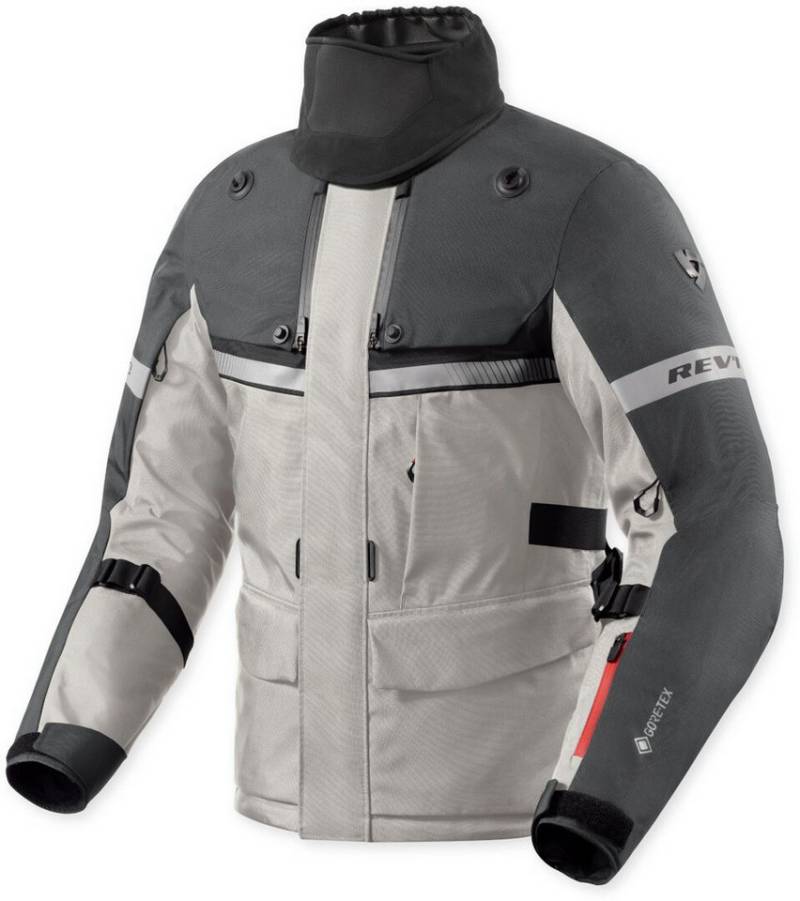Revit Motorradjacke Poseidon 3 GTX Motorrad Textiljacke Wasserdicht protektoren reflektierende reißverschluss wasserdichte von Revit