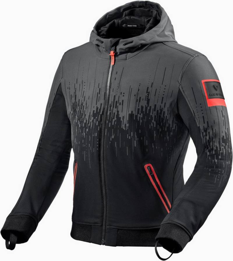 Revit Motorradjacke Quantum 2 WB Motorrad Hoodie / Textiljacke protektoren abriebfest reißverschluss von Revit