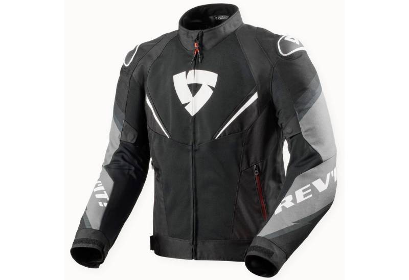 Revit Motorradjacke Revit Quantum 3 Air Textiljacke Schwarz / Weiss von Revit