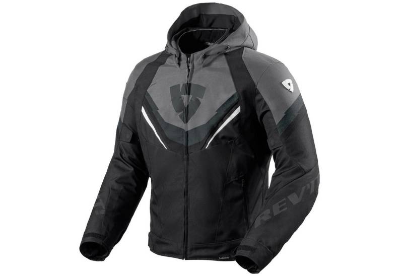 Revit Motorradjacke Revit Quantum 3 H2O Textiljacke Schwarz / Grau von Revit