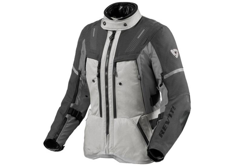 Revit Motorradjacke Revit Sand 5 H2O Textiljacke Silber / Anthrazit Damen von Revit