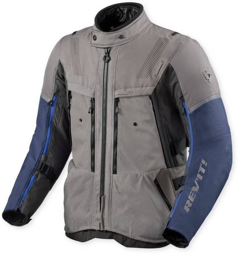 Revit Motorradjacke Sand 5 H2O wasserdichte Motorrad Textiljacke herausnehmbares Innenfutter,wasserdicht,herausnehmbare Membrane,3 von Revit