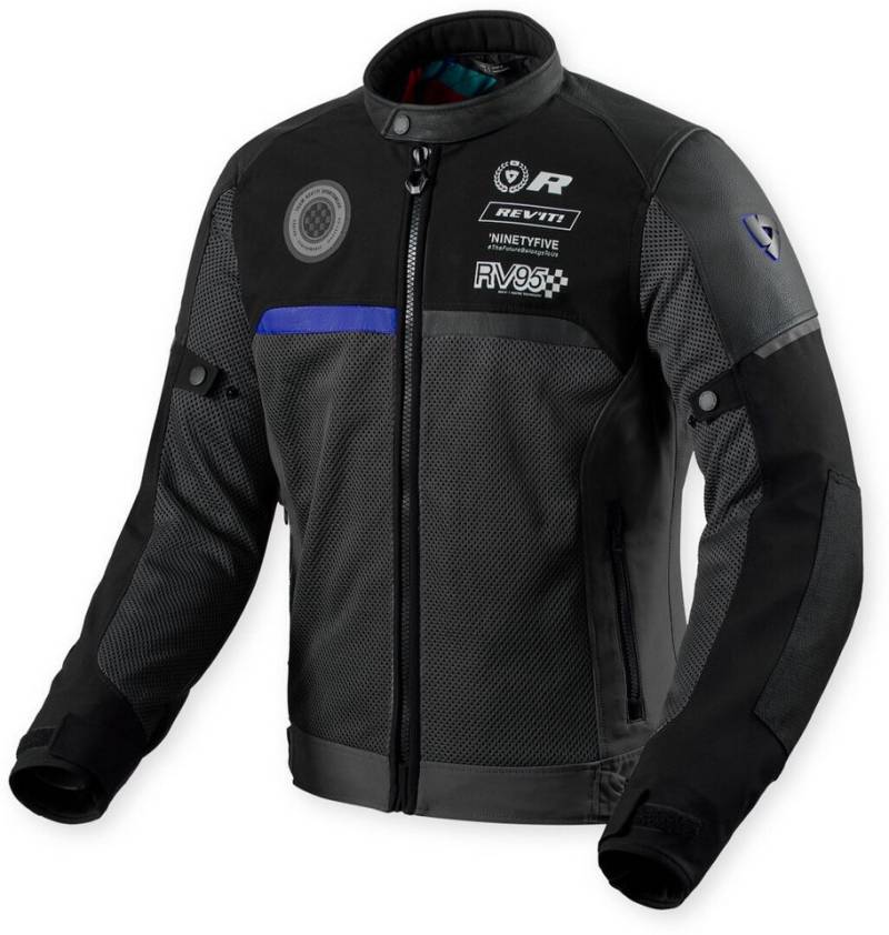 Revit Motorradjacke Swiftblade Motorrad Textiljacke belüftet protektoren reißverschluss von Revit