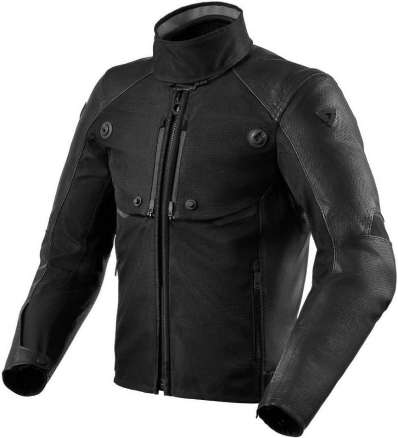 Revit Motorradjacke Valve H2O Motorrad Lederjacke (wasserdicht) Rückenprotektor enthalten,herausnehmbares Innenfutter,wasserdicht von Revit