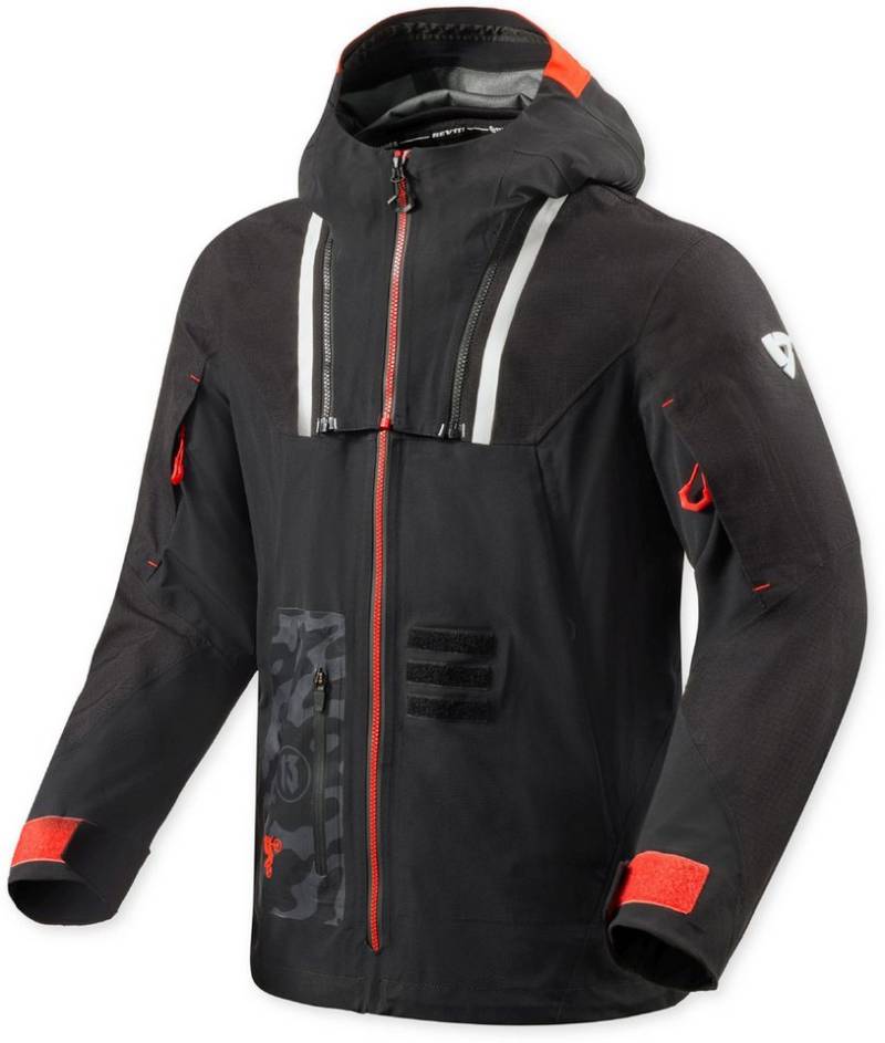 Revit Motorradjacke Vision H2O wasserdichte Motocross Jacke Airbag vorbereitet,Ellenbogenprotektoren enthalten,Schulterprotek von Revit