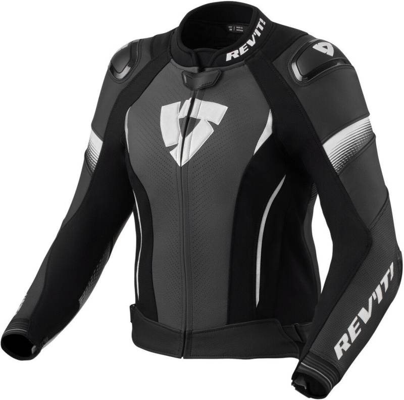 Revit Motorradjacke Xena 4 Pro Damen Motorrad Lederjacke perforiert von Revit