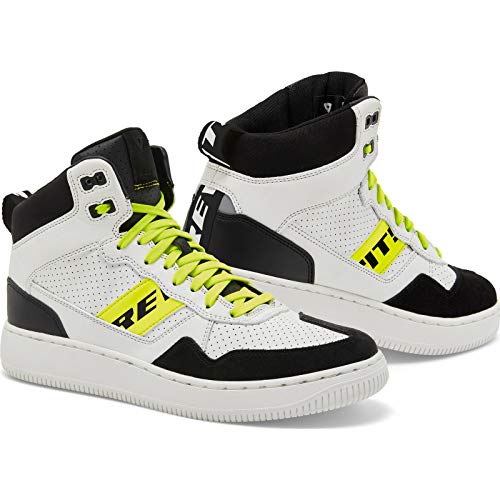 Revit Pacer Motorradschuhe (White/Black/Yellow,44) von Revit