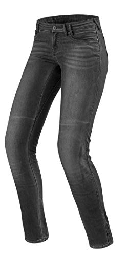 Revit Westwood SF Damen Motorradjeans (Black,36) von Revit