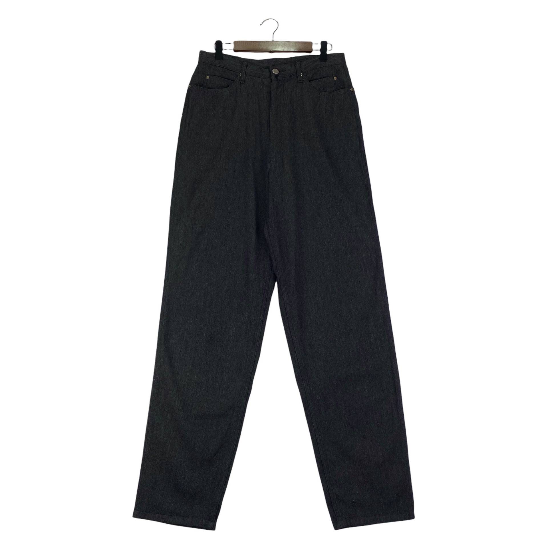 Vintage 80Er Jahre Comme Des Garcons Homme Grey Label Jeans Style Hose Größe L von RevivalModeWarehaus