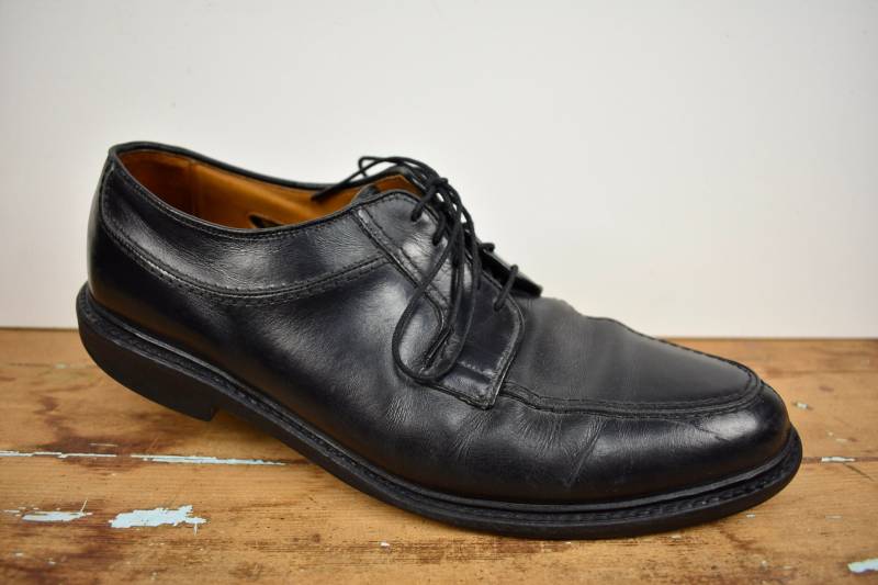 Allen Edmonds Norse Black Split Moc Toe Schnürer Blücher Herren Größe 9.5D von ReviveClothiers