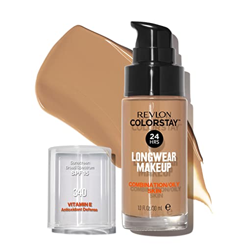 Revlon ColorStay™ Longwear Makeup für Mischhaut/fettige Haut, SPF 15, Early Tan 340 von Revlon