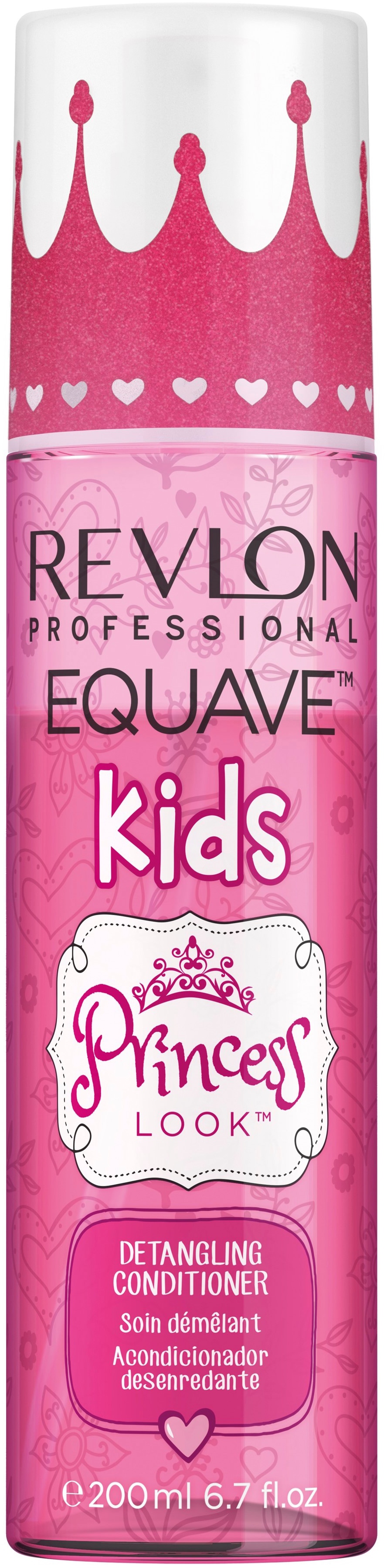 REVLON PROFESSIONAL Haarspülung "Equave Kids Princess Look Detangling Conditioner 200 ml" Blumiger Duft, frei von Parabenen, Farbstoffen und Allergenen. von Revlon Professional