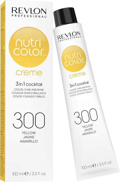 Revlon Nutri Color Creme Nr. 300 Yellow Jaune Amarillo 100 ml von Revlon Professional