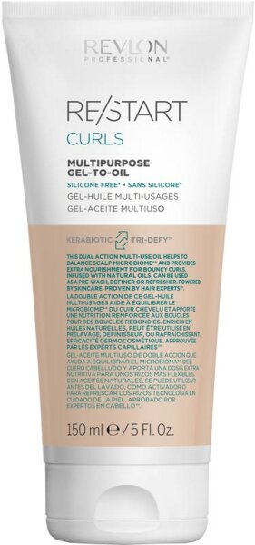 Revlon Professional Restart Curls Multipurpose Gel To Oil 150 ml von Revlon Professional