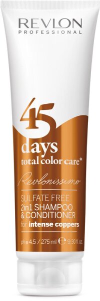 Revlon Revlonissimo 45 Days Shampoo Intense Coppers 275 ml Revlon Revlonissimo 45 Days Shampoo Intense Coppers 275 ml von Revlon Professional