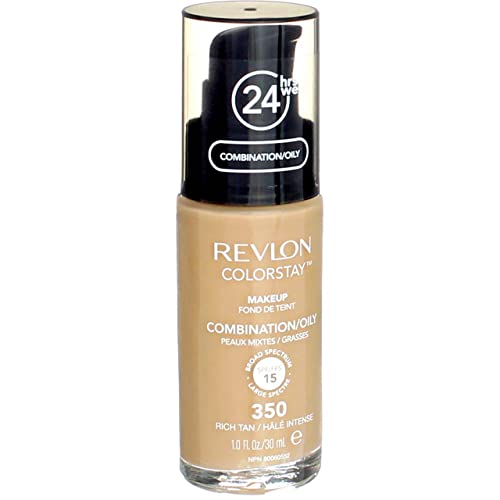 2 x REVLON ColorStay makeup combination/oily skin 30ml - 350 Rich Tan von Revlon