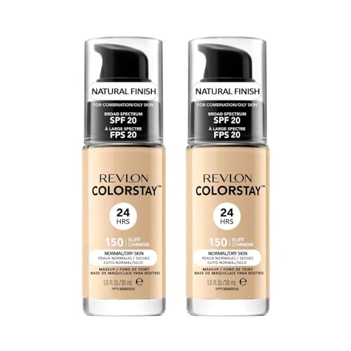 2 x Revlon Colorstay 24HRS Natural Finish For Normal Dry Skin SPF 20-150 Buff von Revlon