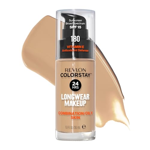 Revlon ColorStay Makeup Foundation für Mischhaut und ölige Haut SPF15#180 Sand Beige 30ml von Revlon