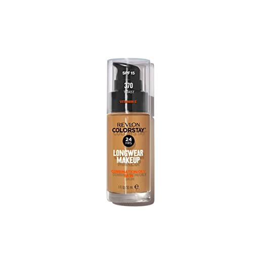 REVLON PROFESSIONAL Colorstay foundation combinationoily skin toast, N° 370 Toast, 30 ml von Revlon