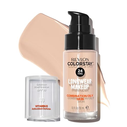 Revlon ColorStay Longwear Makeup for Combination/Oily Skin, SPF 15, 110 Ivory, 30 ml von Revlon