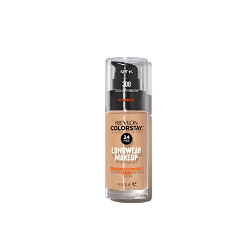 Revlon ColorStay Makeup for Combi/Oily Skin Golden Beige 300, 1er Pack (1 x 30 g) von Revlon