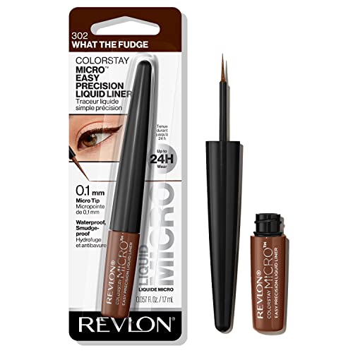 Revlon Colorstay Micro Easy Precision Liquid Liner, 302 What the Fudge Braun von Revlon