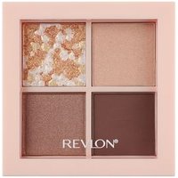 Revlon - Dazzle Eyeshadow Quad 001 Glazing Brown von Revlon