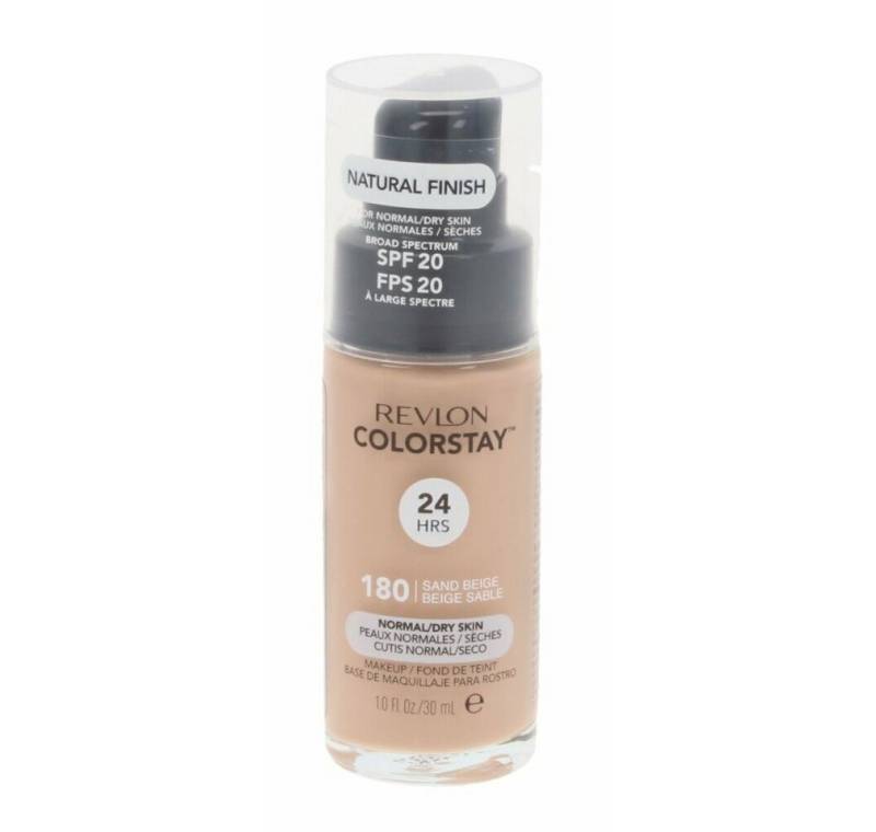 Revlon Foundation ColorStay Makeup 30ml - 180 Sand Beige Normale/ Trockene Haut von Revlon