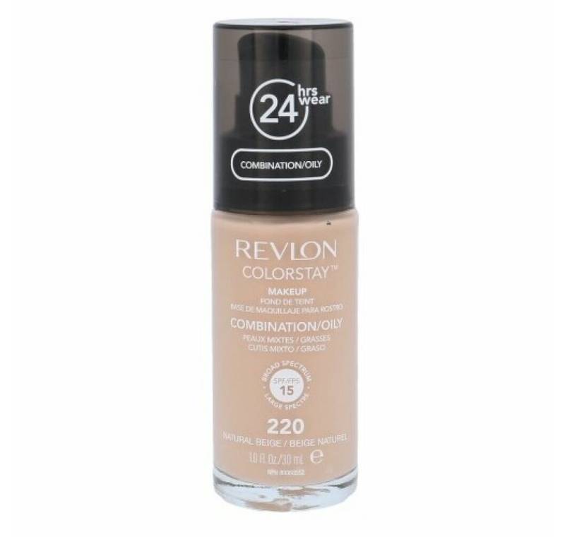 Revlon Foundation ColorStay Makeup 30ml - 220 Natural Beige Mischhaut/ Ölige Haut von Revlon