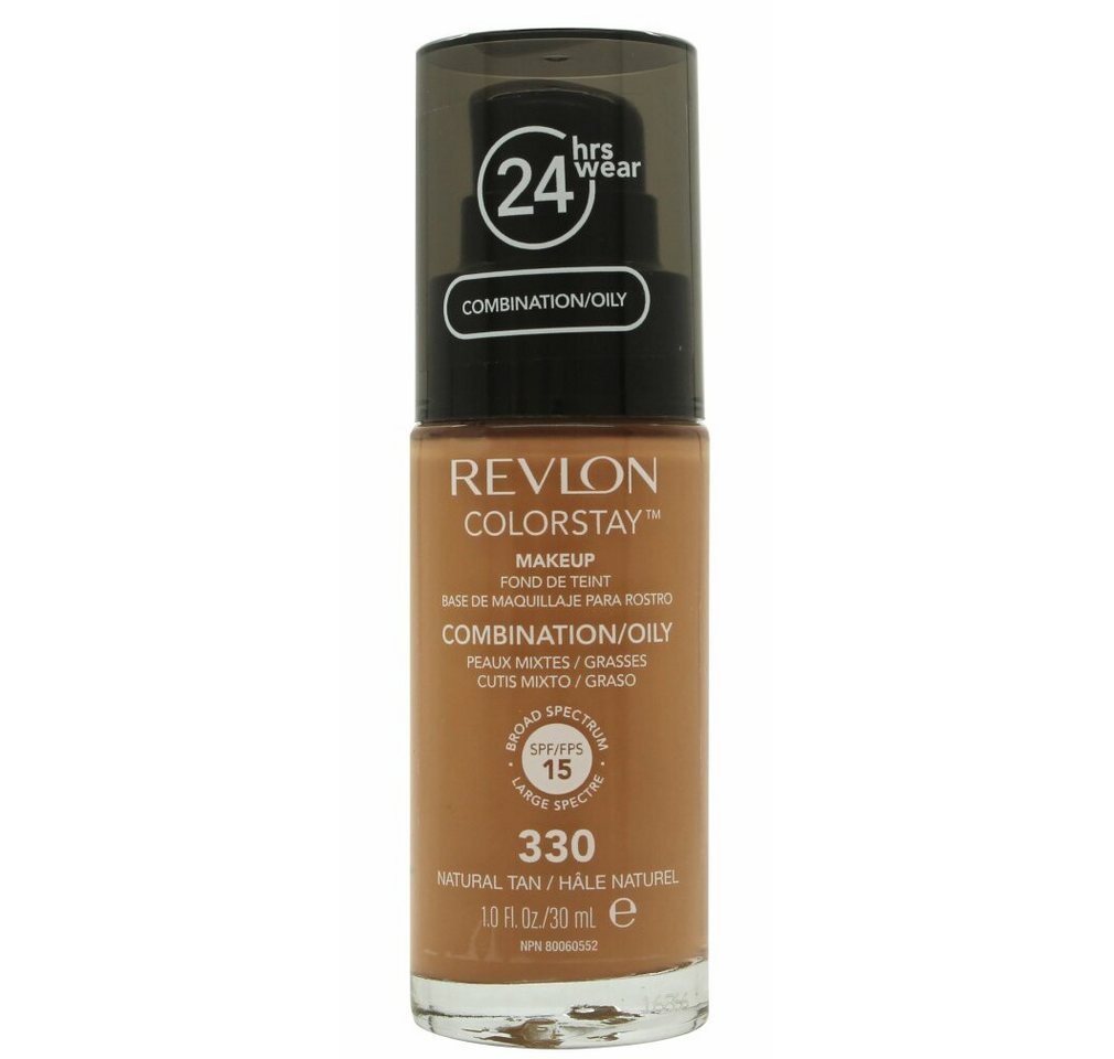 Revlon Foundation ColorStay Makeup 30ml - 330 Natural Tan Mischhaut / Ölige Haut Revlon Foundation ColorStay Makeup 30ml - 330 Natural Tan Mischhaut / Ölige Haut von Revlon