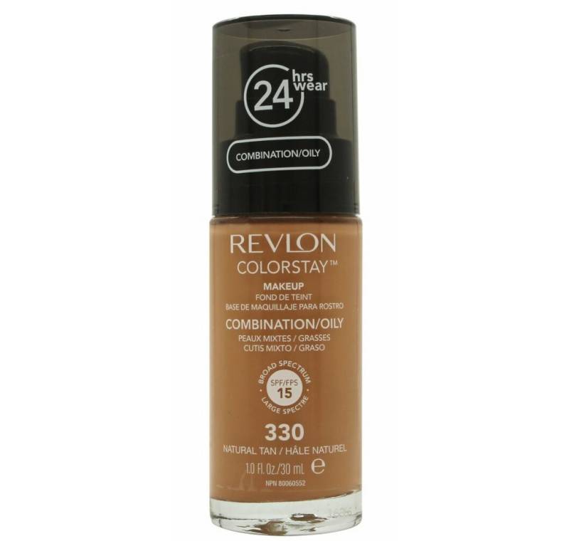 Revlon Foundation ColorStay Makeup 30ml - 330 Natural Tan Mischhaut / Ölige Haut von Revlon